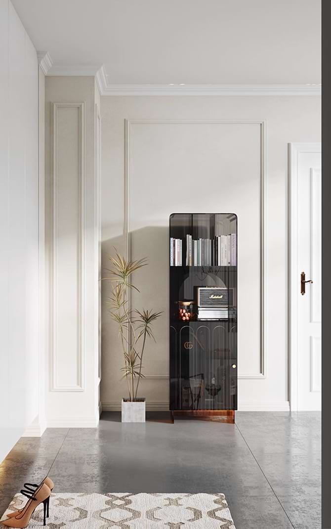 Berry Book Side Cabinet