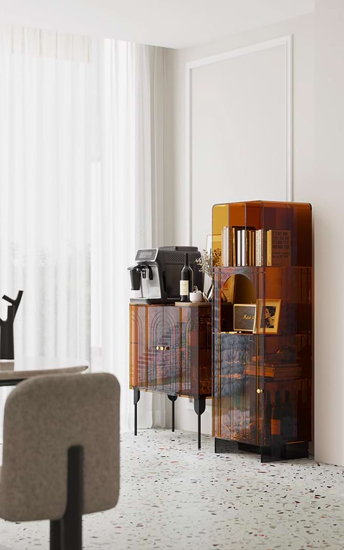 Berry Book Side Cabinet