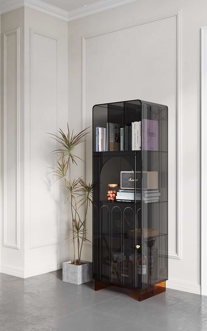 Berry Book Side Cabinet