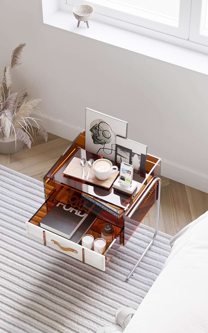 Floating Light Edge Table