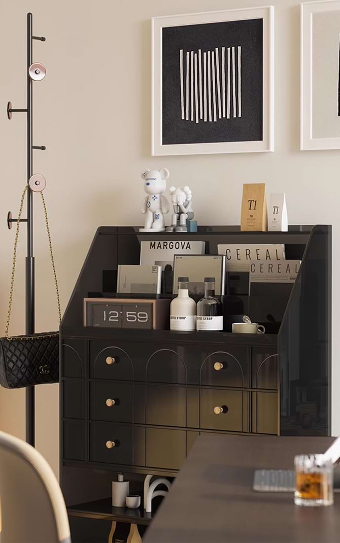 Cubicle Side Cabinet